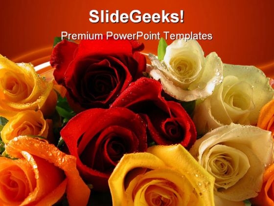 Roses Nature PowerPoint Themes And PowerPoint Slides 0511 Roses Nature PowerPoint Themes And PowerPoint Slides 0511