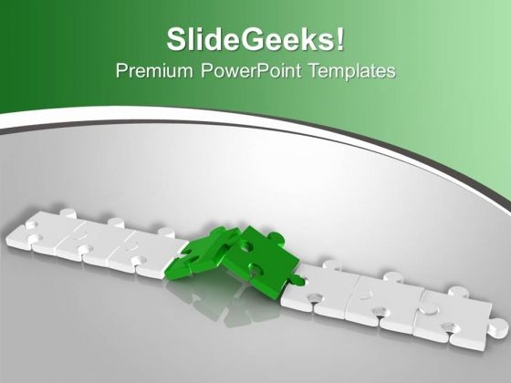 Row Of Puzzle Pieces PowerPoint Templates Ppt Backgrounds For Slides 1212 Row Of Puzzle Pieces PowerPoint Templates Ppt Backgrounds For Slides 1212
