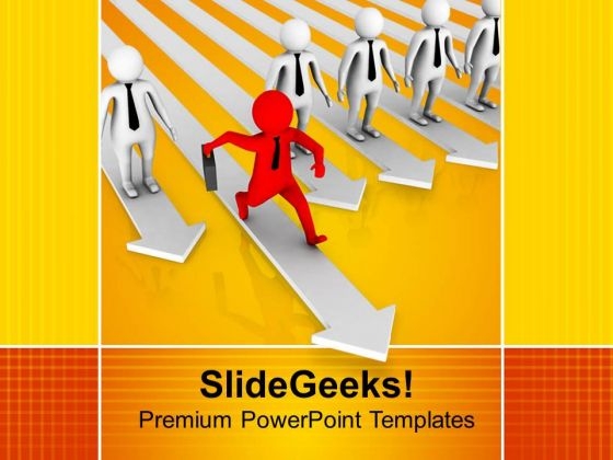 Run For The Success PowerPoint Templates Ppt Backgrounds For Slides 0713 Run For The Success PowerPoint Templates Ppt Backgrounds For Slides 0713