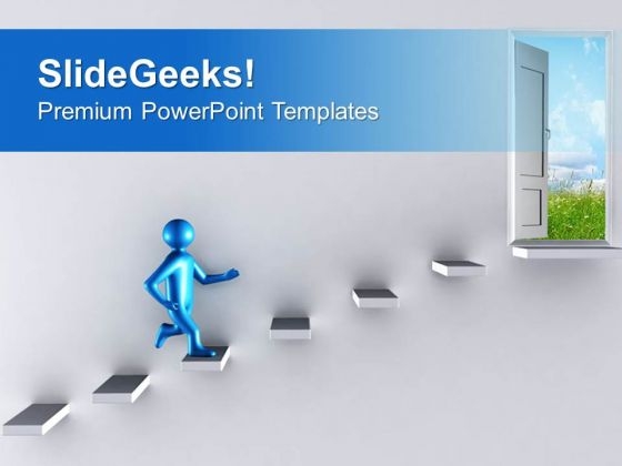 Run Towards The Opportunity PowerPoint Templates Ppt Backgrounds For Slides 0713 Run Towards The Opportunity PowerPoint Templates Ppt Backgrounds For Slides 0713