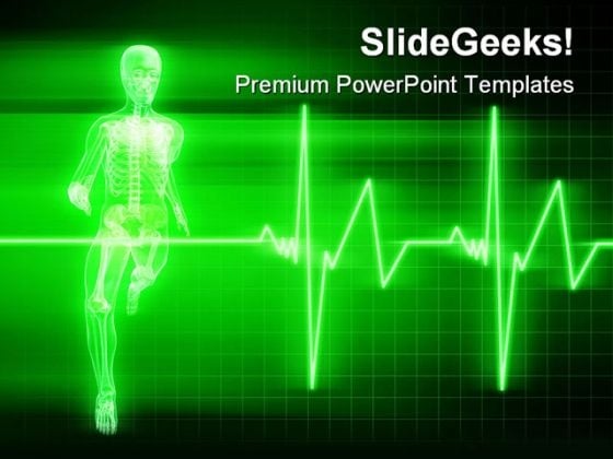 Running Heart Beat Medical PowerPoint Themes And PowerPoint Slides 0211 Running Heart Beat Medical PowerPoint Themes And PowerPoint Slides 0211