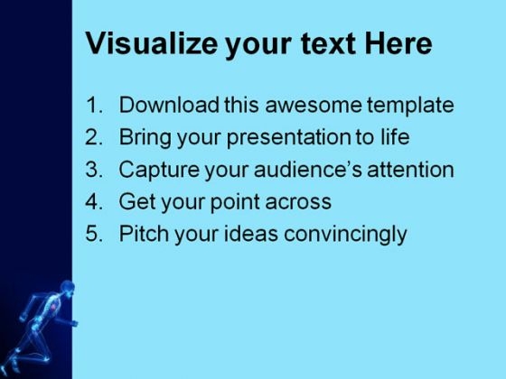 running_skeleton_vascular_medical_powerpoint_themes_and_powerpoint_slides_0811_text