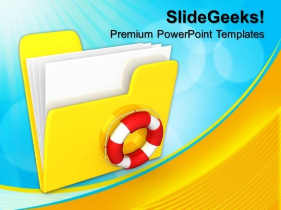 Safe Computer Folder PowerPoint Templates And PowerPoint Themes 0912 Safe Computer Folder PowerPoint Templates And PowerPoint Themes 0912