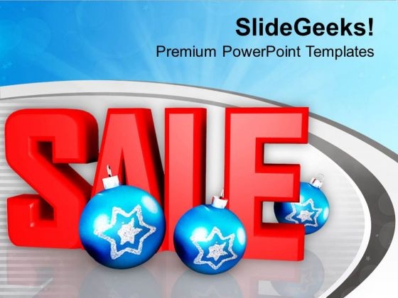 Sale With Christmas Balls PowerPoint Templates Ppt Backgrounds For Slides 1212 Sale With Christmas Balls PowerPoint Templates Ppt Backgrounds For Slides 1212