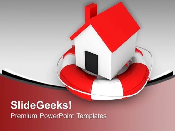 Save Home Real Estate PowerPoint Templates And PowerPoint Themes 1012 Save Home Real Estate PowerPoint Templates And PowerPoint Themes 1012