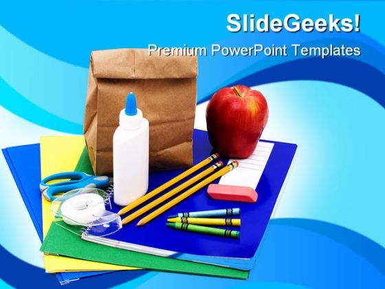 School Supplies Education PowerPoint Backgrounds And Templates 1210 School Supplies Education PowerPoint Backgrounds And Templates 1210