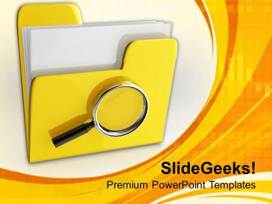 Searching Files In A Folder PowerPoint Templates Ppt Backgrounds For Slides 0713 Searching Files In A Folder PowerPoint Templates Ppt Backgrounds For Slides 0713