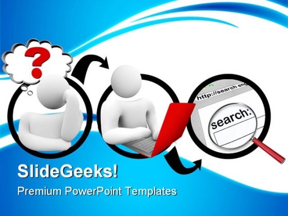 Searching For Answer Internet PowerPoint Themes And PowerPoint Slides 0811 Searching For Answer Internet PowerPoint Themes And PowerPoint Slides 0811