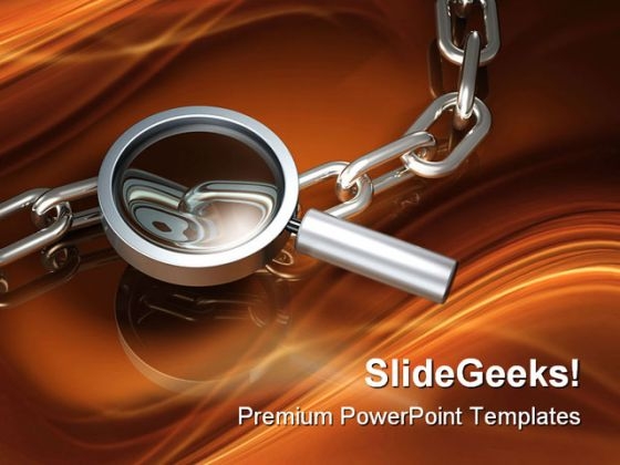 Searching For The Link Business PowerPoint Templates And PowerPoint Backgrounds 0411 Searching For The Link Business PowerPoint Templates And PowerPoint Backgrounds 0411