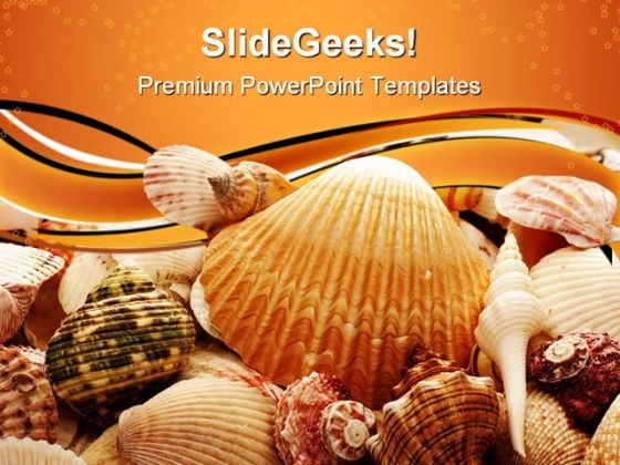Seashell Background PowerPoint Templates And PowerPoint Backgrounds 0611 Seashell Background PowerPoint Templates And PowerPoint Backgrounds 0611