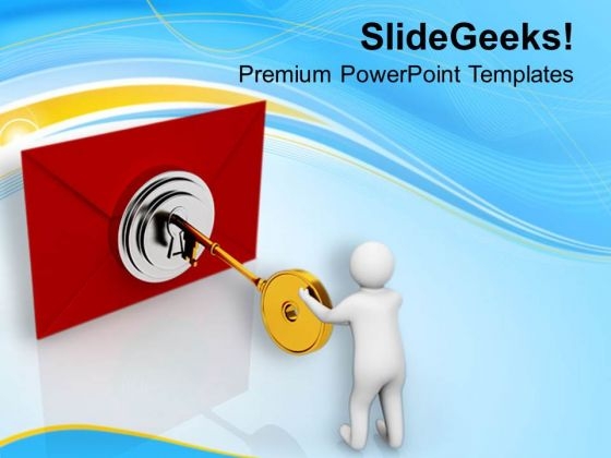 Secure Your Business Mails PowerPoint Templates Ppt Backgrounds For Slides 0713 Secure Your Business Mails PowerPoint Templates Ppt Backgrounds For Slides 0713