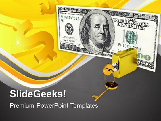 Secured Money Business PowerPoint Templates And PowerPoint Themes 0912 Secured Money Business PowerPoint Templates And PowerPoint Themes 0912