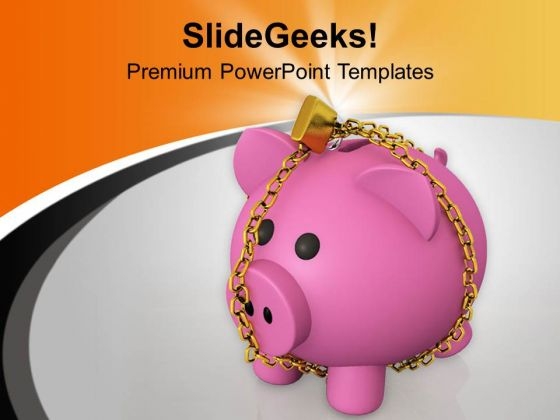 Security In Financial Savings PowerPoint Templates Ppt Backgrounds For Slides 0413 Security In Financial Savings PowerPoint Templates Ppt Backgrounds For Slides 0413