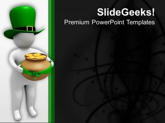 Send Wishes Of Patricks Day PowerPoint Templates Ppt Backgrounds For Slides 0713 Send Wishes Of Patricks Day PowerPoint Templates Ppt Backgrounds For Slides 0713