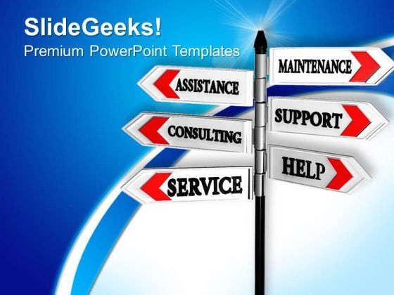 Service Support Assistance PowerPoint Templates And PowerPoint Themes 0912 Service Support Assistance PowerPoint Templates And PowerPoint Themes 0912