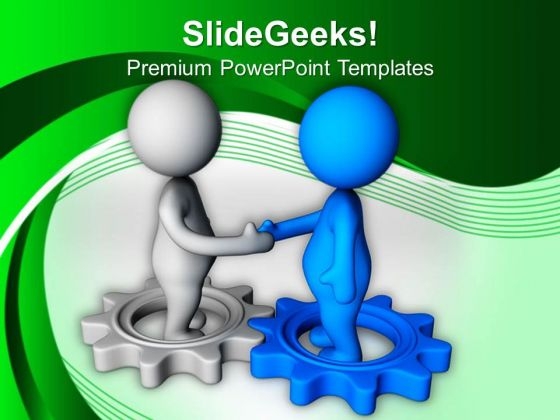 Shake Hand With Partner PowerPoint Templates Ppt Backgrounds For Slides 0613 Shake Hand With Partner PowerPoint Templates Ppt Backgrounds For Slides 0613