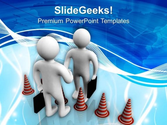 Shake Hands For Business Relation PowerPoint Templates Ppt Backgrounds For Slides 0713