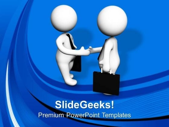 Shake Hands With Clients For Business Growth PowerPoint Templates Ppt Backgrounds For Slides 0613