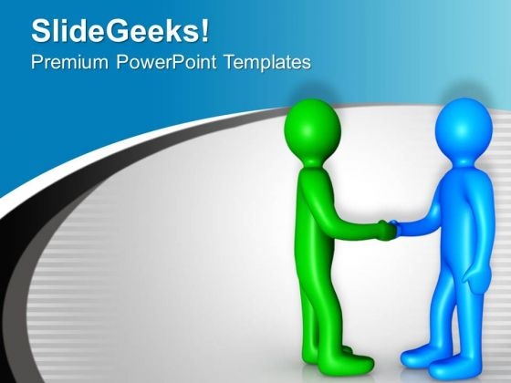 Shake Hands With Team Mates PowerPoint Templates Ppt Backgrounds For Slides 0713 Shake Hands With Team Mates PowerPoint Templates Ppt Backgrounds For Slides 0713