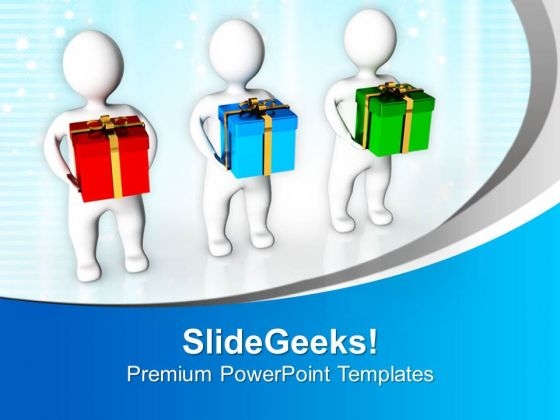 Share Gifts With Friends PowerPoint Templates Ppt Backgrounds For Slides 0513 Share Gifts With Friends PowerPoint Templates Ppt Backgrounds For Slides 0513