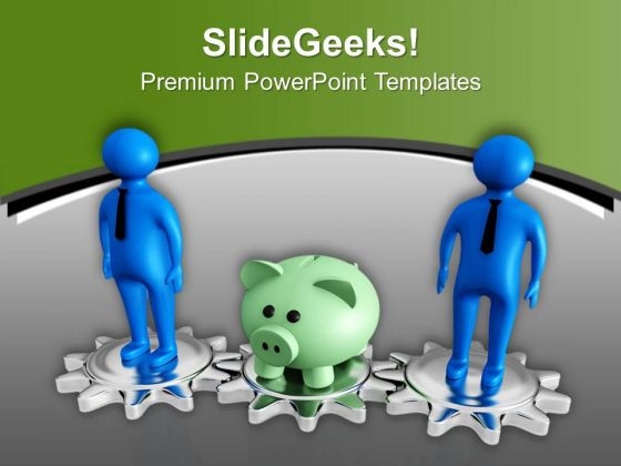 Share The Savings For Business Growth PowerPoint Templates Ppt Backgrounds For Slides 0613 Share The Savings For Business Growth PowerPoint Templates Ppt Backgrounds For Slides 0613