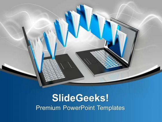 Sharing Files Between Computers Business Power Point Templates And PowerPoint Themes 0912 Sharing Files Between Computers Business Power Point Templates And PowerPoint Themes 0912