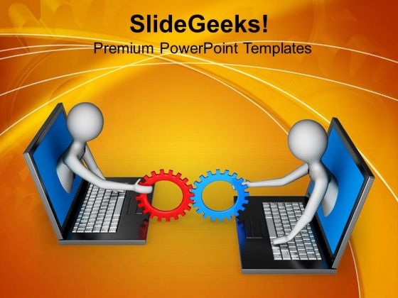 Sharing Information 3d Illustartion PowerPoint Templates Ppt Backgrounds For Slides 0813 Sharing Information 3d Illustartion PowerPoint Templates Ppt Backgrounds For Slides 0813