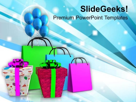 Shopping Bags And Gifts Amusement PowerPoint Templates Ppt Backgrounds For Slides 1112 Shopping Bags And Gifts Amusement PowerPoint Templates Ppt Backgrounds For Slides 1112