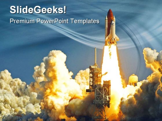 Shuttle Launch Technology PowerPoint Themes And PowerPoint Slides 0311 Shuttle Launch Technology PowerPoint Themes And PowerPoint Slides 0311