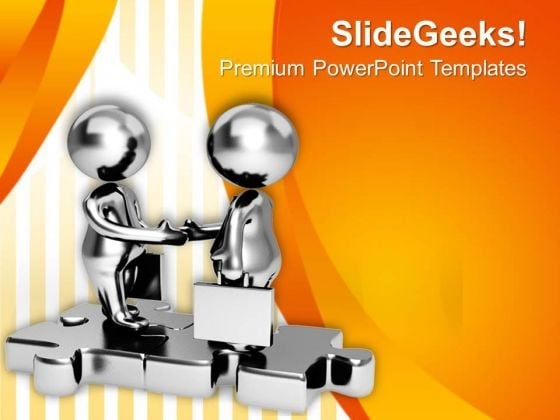 Silver Business Persons Handshake PowerPoint Templates Ppt Backgrounds For Slides 0713 Silver Business Persons Handshake PowerPoint Templates Ppt Backgrounds For Slides 0713
