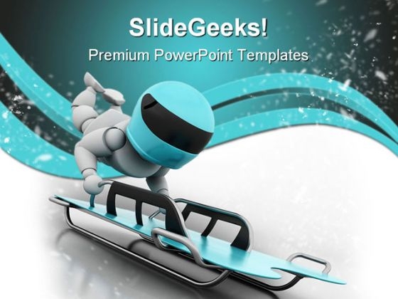 Sleigh Snow Sports PowerPoint Templates And PowerPoint Backgrounds 0611 Sleigh Snow Sports PowerPoint Templates And PowerPoint Backgrounds 0611