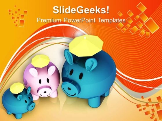Small Savings Converted Into Big Savings PowerPoint Templates Ppt Backgrounds For Slides 0613 Small Savings Converted Into Big Savings PowerPoint Templates Ppt Backgrounds For Slides 0613