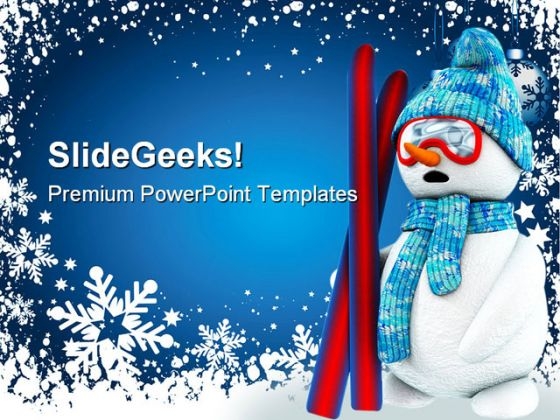 snow_man_christmas_powerpoint_template_0610_title