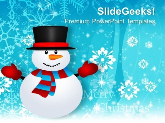 Snowman Holidays PowerPoint Templates Ppt Background For Slides 1112 Snowman Holidays PowerPoint Templates Ppt Background For Slides 1112