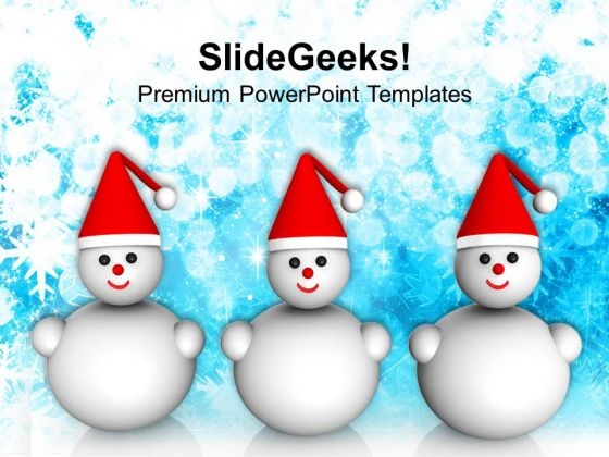 Snowman On Winter Abstract Background PowerPoint Templates Ppt Background For Slides 1112 Snowman On Winter Abstract Background PowerPoint Templates Ppt Background For Slides 1112