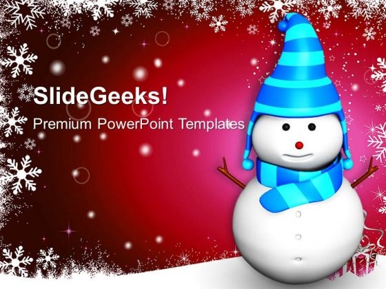 Snowman Red Abstract Background PowerPoint Templates Ppt Backgrounds For Slides 1112 Snowman Red Abstract Background PowerPoint Templates Ppt Backgrounds For Slides 1112