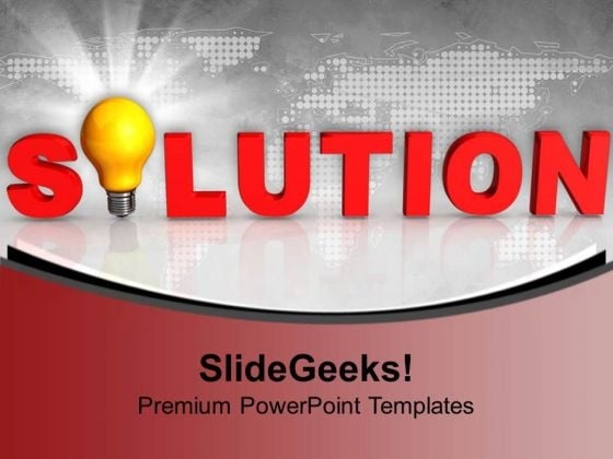 Solution Idea Business PowerPoint Templates And PowerPoint Themes 1012 Solution Idea Business PowerPoint Templates And PowerPoint Themes 1012