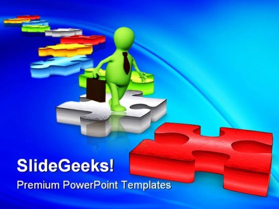 Solution Path Business PowerPoint Themes And PowerPoint Slides 0311 Solution Path Business PowerPoint Themes And PowerPoint Slides 0311
