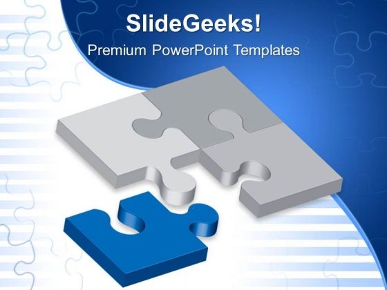 Solution Puzzle Business PowerPoint Templates And PowerPoint Themes 0512