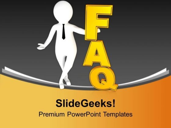 Solve All The Faq For Business PowerPoint Templates Ppt Backgrounds For Slides 0713 Solve All The Faq For Business PowerPoint Templates Ppt Backgrounds For Slides 0713