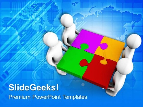 Solve The Marketing Puzzle PowerPoint Templates Ppt Backgrounds For Slides 0613 Solve The Marketing Puzzle PowerPoint Templates Ppt Backgrounds For Slides 0613