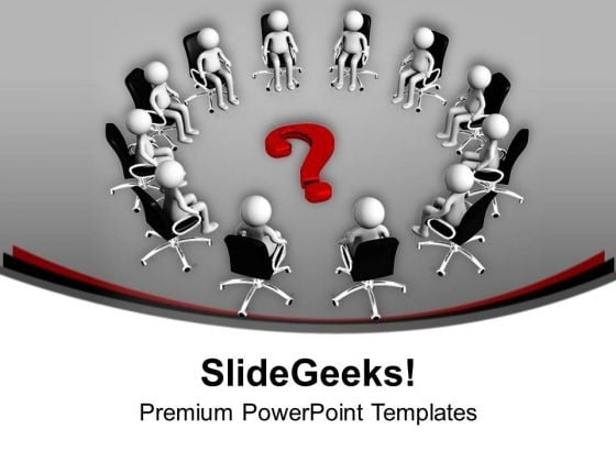 Solve The Matter In Business Meeting PowerPoint Templates Ppt Backgrounds For Slides 0413 Solve The Matter In Business Meeting PowerPoint Templates Ppt Backgrounds For Slides 0413