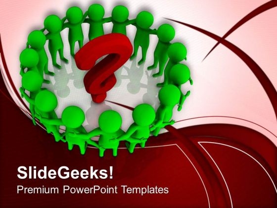 Solve The Question With Team Efforts PowerPoint Templates Ppt Backgrounds For Slides 0613 Solve The Question With Team Efforts PowerPoint Templates Ppt Backgrounds For Slides 0613