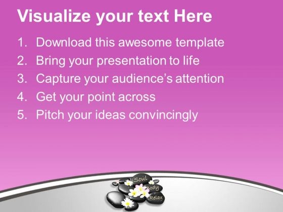 Wellness Point Templates Chart Designs Template Spa Mage Wellness Beauty Theme Point Templates Ppt