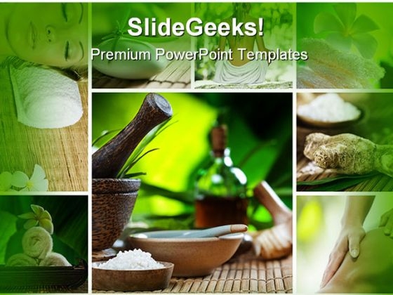 Spa Mix Beauty PowerPoint Templates And PowerPoint Backgrounds 0311