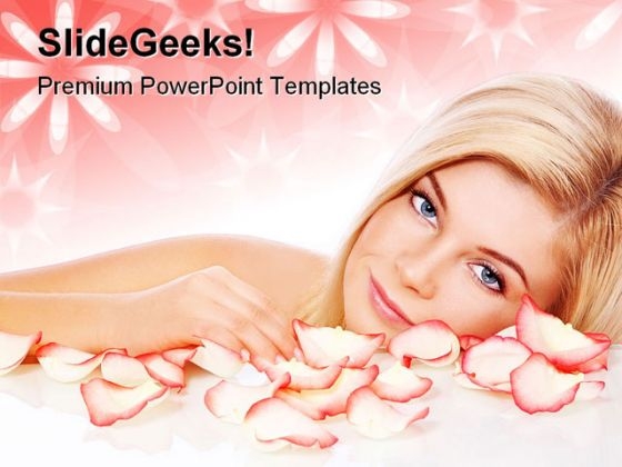 Spa Women Beauty PowerPoint Backgrounds And Templates 1210
