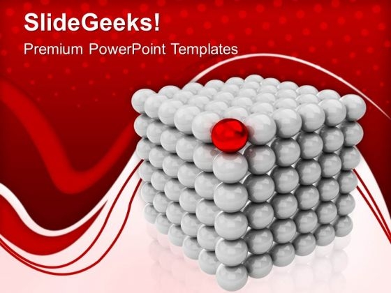 Sphere Cubes Leadership Concept PowerPoint Templates Ppt Backgrounds For Slides 0213 Sphere Cubes Leadership Concept PowerPoint Templates Ppt Backgrounds For Slides 0213