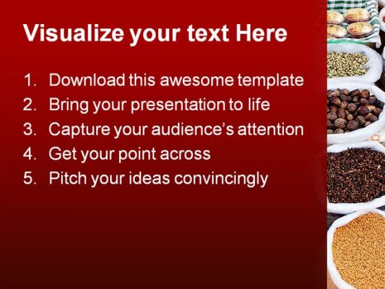 powerpoint background food