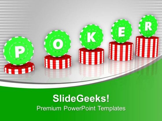 Stack Of Poker Chips For Gambling PowerPoint Templates Ppt Backgrounds For Slides 0513 Stack Of Poker Chips For Gambling PowerPoint Templates Ppt Backgrounds For Slides 0513