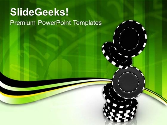Stacked Casino Chips For Gambling PowerPoint Templates Ppt Backgrounds For Slides 0513 Stacked Casino Chips For Gambling PowerPoint Templates Ppt Backgrounds For Slides 0513